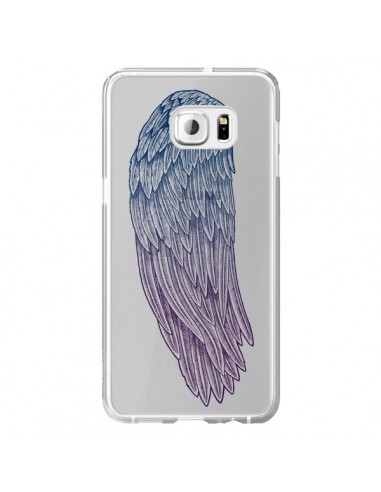Coque Ailes d'Ange Angel Wings Transparente pour Samsung Galaxy S6 Edge Plus - Rachel Caldwell