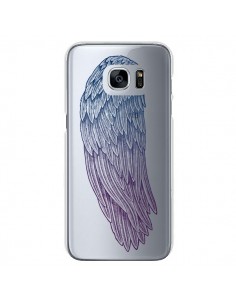 Coque Ailes d'Ange Angel Wings Transparente pour Samsung...