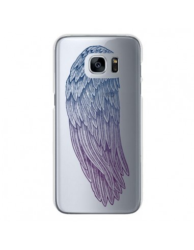 Coque Ailes d'Ange Angel Wings Transparente pour Samsung Galaxy S7 - Rachel Caldwell