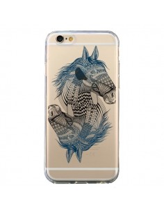 Coque iPhone 6 et 6S Cheval Horse Double Transparente -...