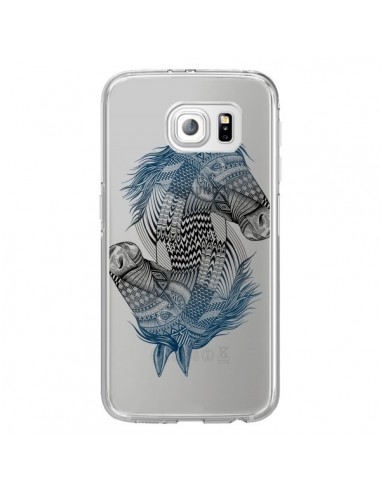 Coque Cheval Horse Double Transparente pour Samsung Galaxy S6 Edge - Rachel Caldwell