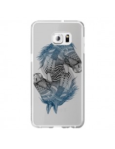Coque Cheval Horse Double Transparente pour Samsung...