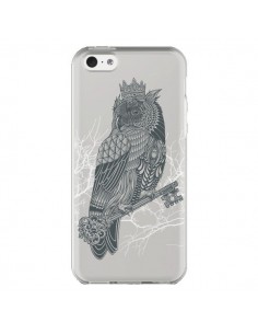 Coque iPhone 5C Owl King Chouette Hibou Roi Transparente...