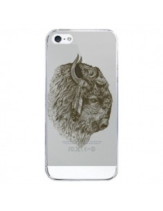 Coque iPhone 5/5S et SE Buffalo Bison Transparente -...