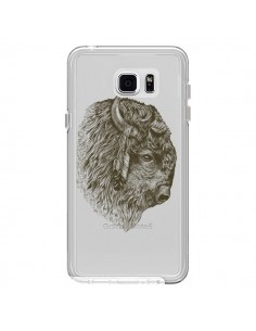 Coque Buffalo Bison Transparente pour Samsung Galaxy Note...