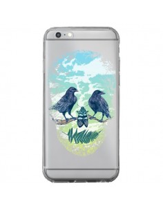Coque iPhone 6 Plus et 6S Plus Tête de Mort Nature...