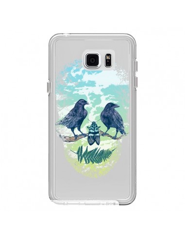 Coque Tête de Mort Nature Transparente pour Samsung Galaxy Note 5 - Rachel Caldwell