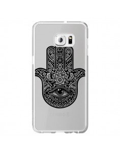 Coque Hamsa Cinq Doigts Main Mauvais Oeil Transparente...