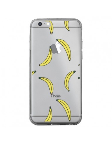 Coque iPhone 6 Plus et 6S Plus Bananes Bananas Fruit Transparente - Dricia Do