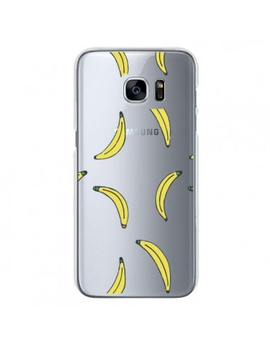 Coque Bananes Bananas Fruit Transparente pour Samsung Galaxy S7 - Dricia Do