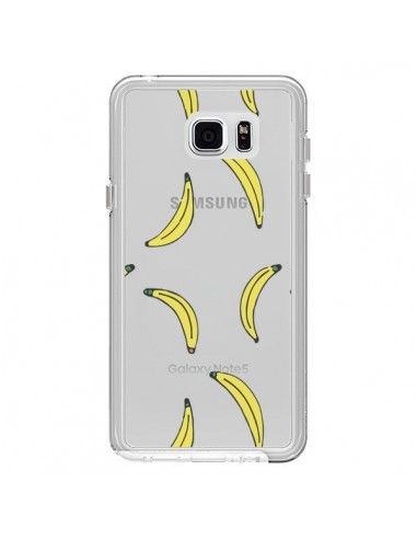 Coque Bananes Bananas Fruit Transparente pour Samsung Galaxy Note 5 - Dricia Do