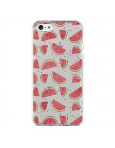 Coque iPhone 5C Pasteques Watermelon Fruit Transparente -...