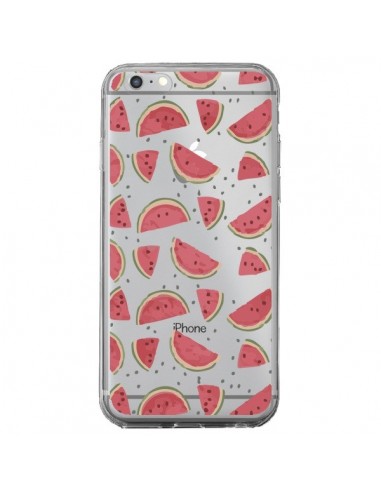 Coque iPhone 6 Plus et 6S Plus Pasteques Watermelon Fruit Transparente - Dricia Do