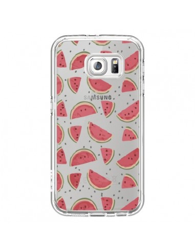 Coque Pasteques Watermelon Fruit Transparente pour Samsung Galaxy S6 - Dricia Do