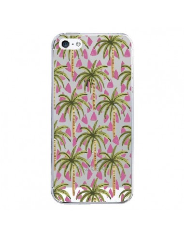 Coque iPhone 5/5S et SE Palmier Palmtree Transparente - Dricia Do