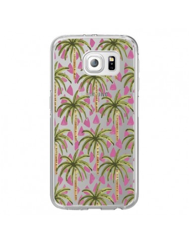 Coque Palmier Palmtree Transparente pour Samsung Galaxy S6 Edge - Dricia Do