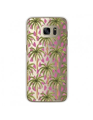 Coque Palmier Palmtree Transparente pour Samsung Galaxy S7 Edge - Dricia Do