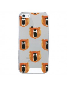 Coque iPhone 5/5S et SE Ours Ourson Bear Transparente -...
