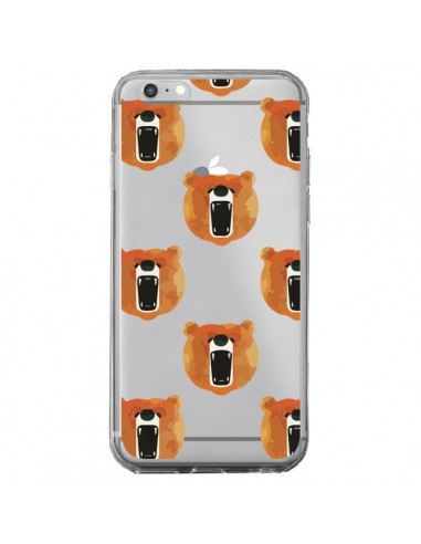 Coque iPhone 6 Plus et 6S Plus Ours Ourson Bear Transparente - Dricia Do
