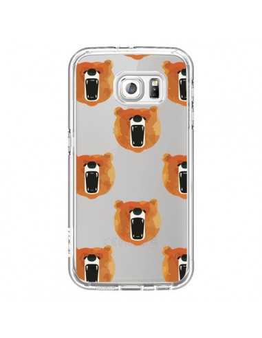 Coque Ours Ourson Bear Transparente pour Samsung Galaxy S6 - Dricia Do