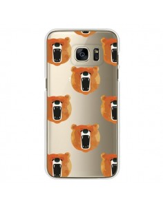 Coque Ours Ourson Bear Transparente pour Samsung Galaxy...