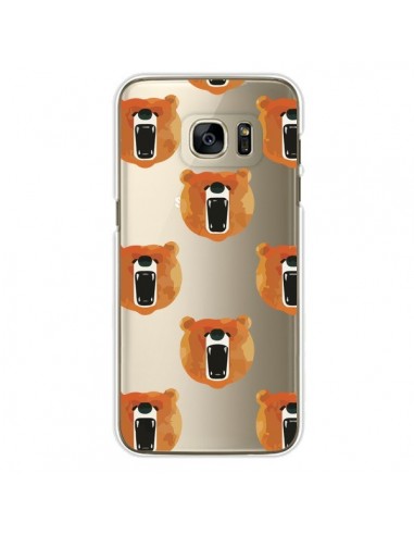 Coque Ours Ourson Bear Transparente pour Samsung Galaxy S7 Edge - Dricia Do