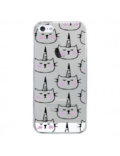 Coque iPhone 5/5S et SE Licorne Unicorn Dessin...