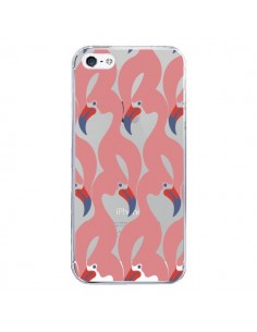 Coque iPhone 5/5S et SE Flamant Rose Flamingo...