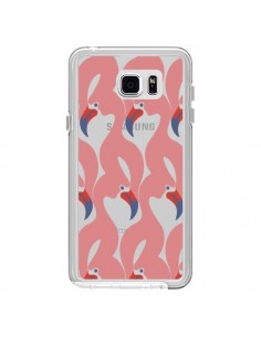 Coque Flamant Rose Flamingo Transparente pour Samsung...