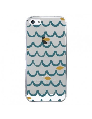 Coque iPhone 5/5S et SE Poisson Fish Water Transparente - Dricia Do