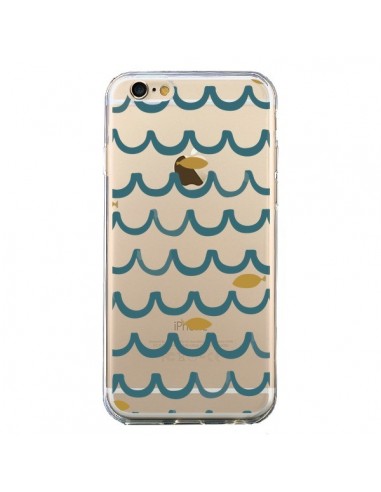 Coque iPhone 6 et 6S Poisson Fish Water Transparente - Dricia Do