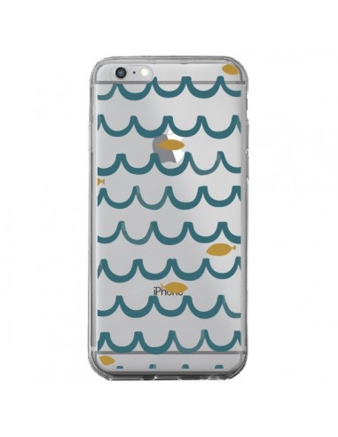 Coque iPhone 6 Plus et 6S Plus Poisson Fish Water Transparente - Dricia Do