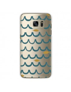 Coque Poisson Fish Water Transparente pour Samsung Galaxy...