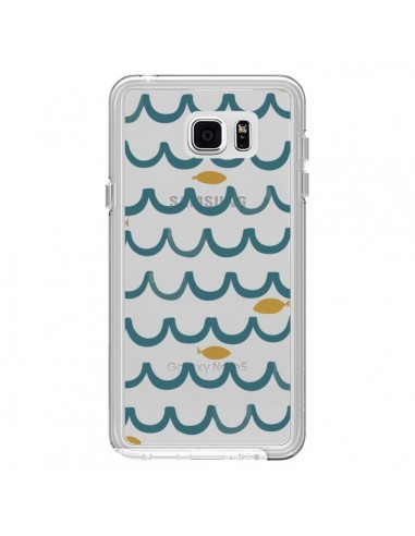 Coque Poisson Fish Water Transparente pour Samsung Galaxy Note 5 - Dricia Do