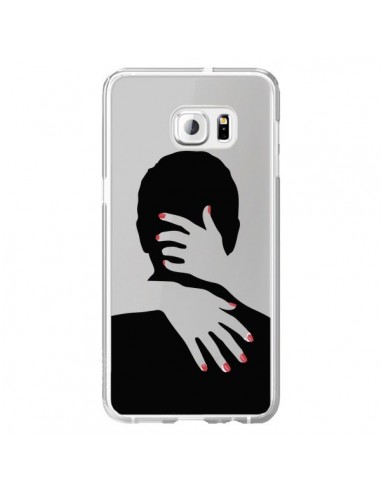 Coque Calin Hug Mignon Amour Love Cute Transparente pour Samsung Galaxy S6 Edge Plus - Dricia Do