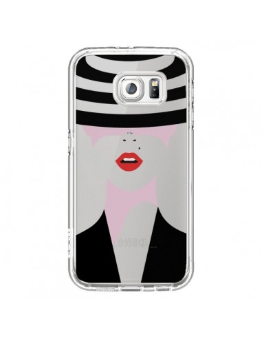 Coque Femme Chapeau Hat Lady Transparente pour Samsung Galaxy S6 - Dricia Do