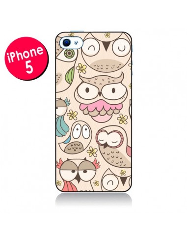 Coque Chouette Vintage pour iPhone 5 - Maria Jose Da Luz