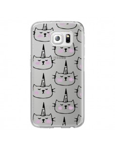 Coque Licorne Unicorn Dessin Transparente pour Samsung...
