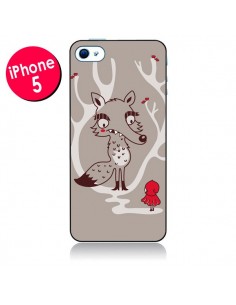 Coque Le Petit Chaperon Rouge Loup pour iPhone 5 - Maria Jose Da Luz