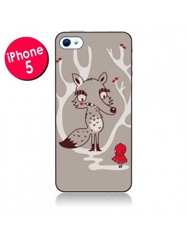 Coque Le Petit Chaperon Rouge Loup pour iPhone 5 - Maria Jose Da Luz