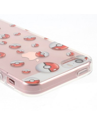 Coque iPhone 5/5S et SE Pokeball Miniature...