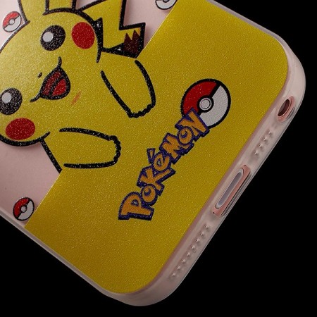 Coque iPhone 5/5S et SE Pikachu Jaune Pokemon Transparente en silicone semi-rigide TPU
