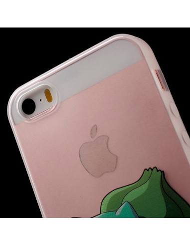 Coque iPhone 5/5S et SE Bulbizarre Vert Pokemon...