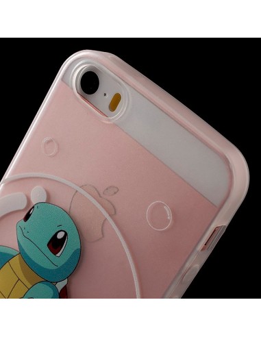 Coque iPhone 5/5S et SE Carapuce Bleu Pokemon...