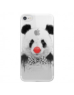 Coque iPhone 7/8 et SE 2020 Clown Panda Transparente -...