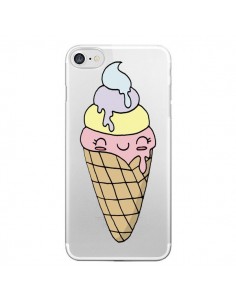 Coque iPhone 7/8 et SE 2020 Ice Cream Glace Summer Ete...