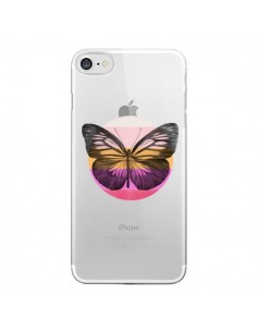 Coque iPhone 7/8 et SE 2020 Papillon Butterfly...