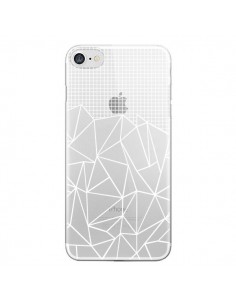 Coque iPhone 7/8 et SE 2020 Lignes Grilles Grid Abstract...