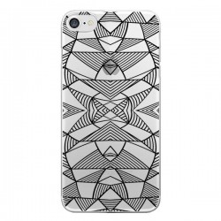 Coque iPhone 7/8 et SE 2020 Lignes Miroir Grilles...