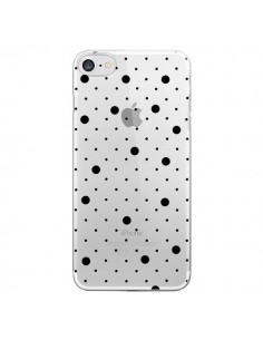 Coque iPhone 7/8 et SE 2020 Point Noir Pin Point...